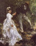 Pierre-Auguste Renoir The Walk Germany oil painting artist